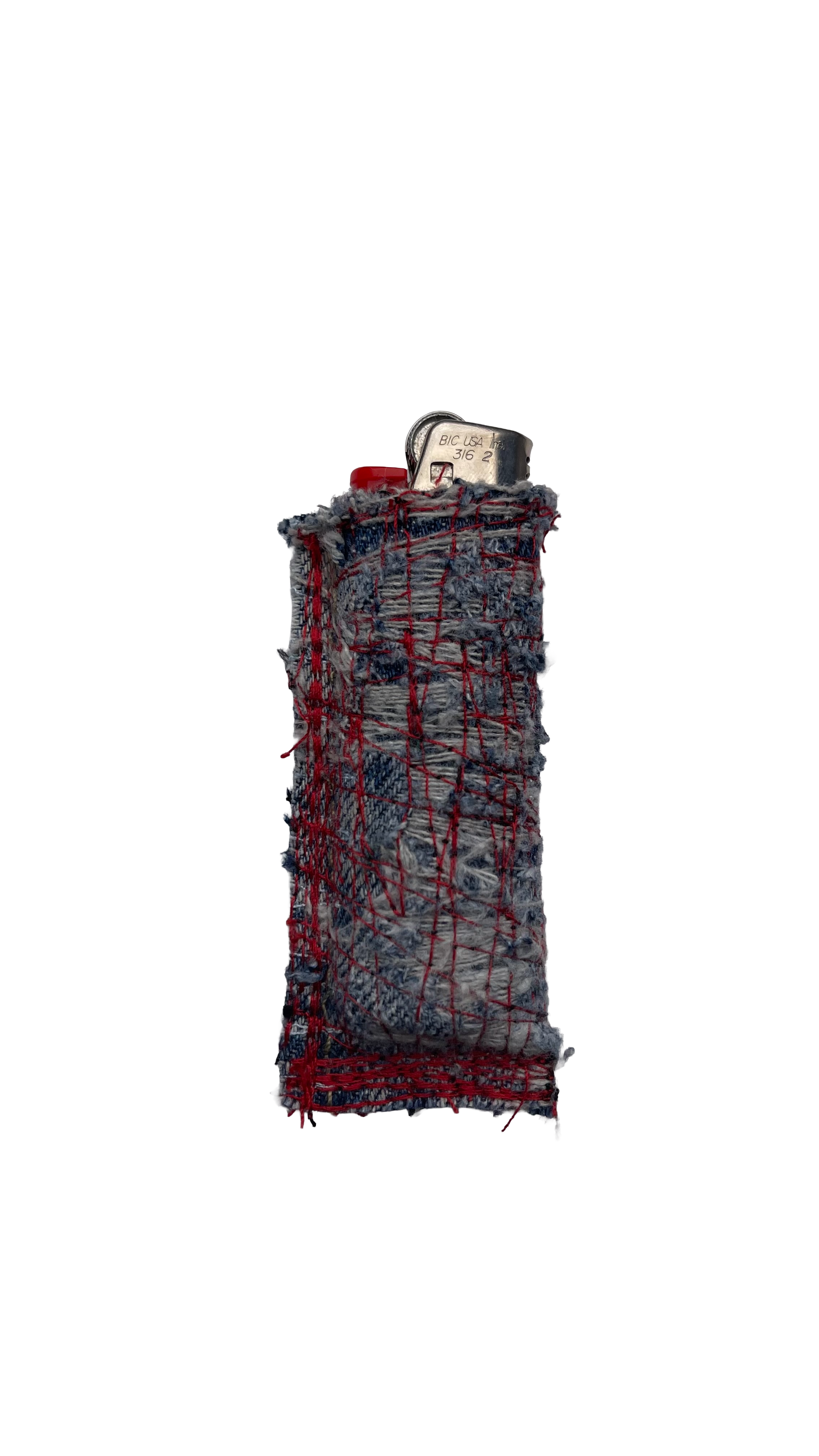 Boro Denim Lighter Case #8
