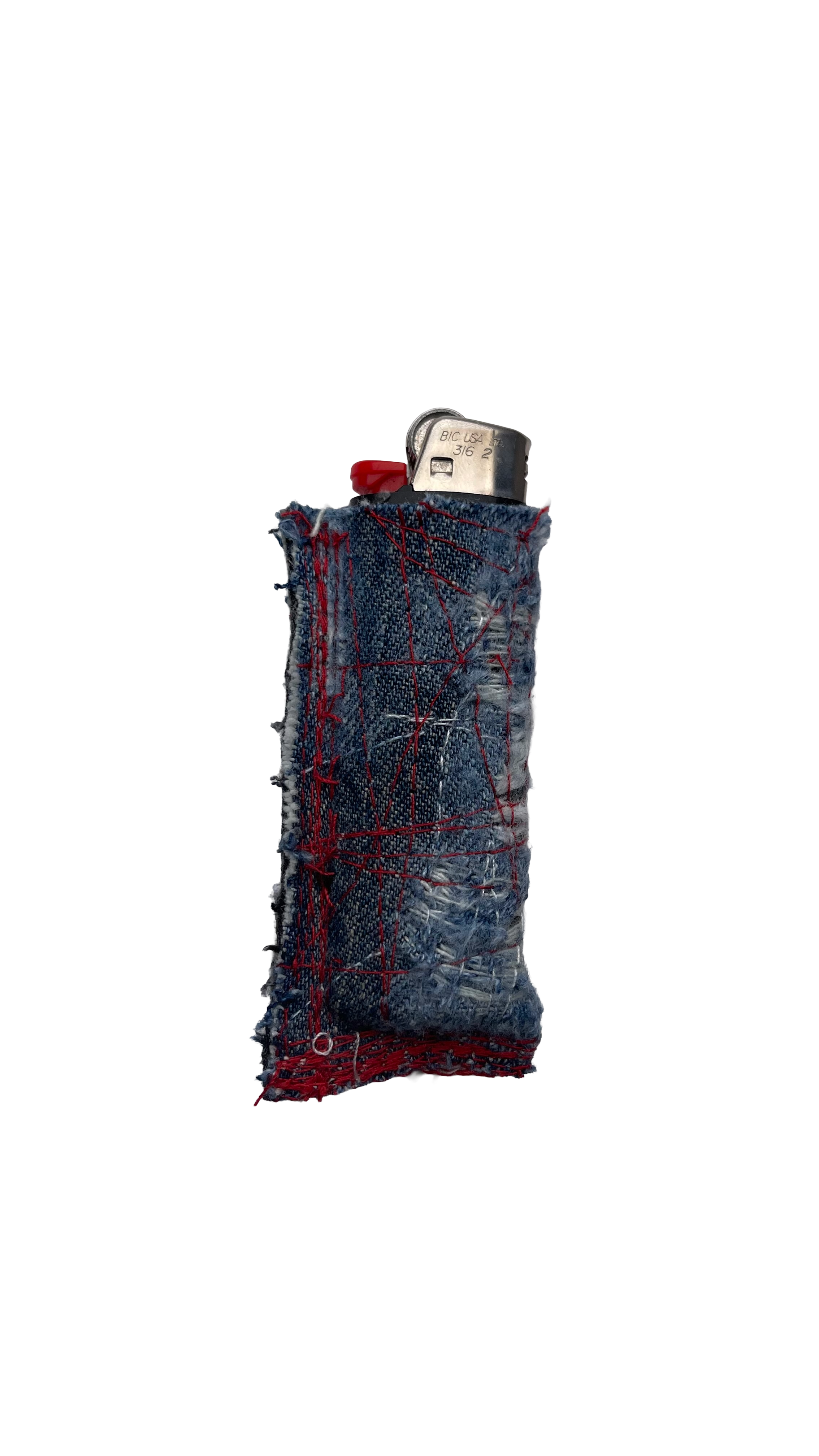 Boro Denim Lighter Case #10