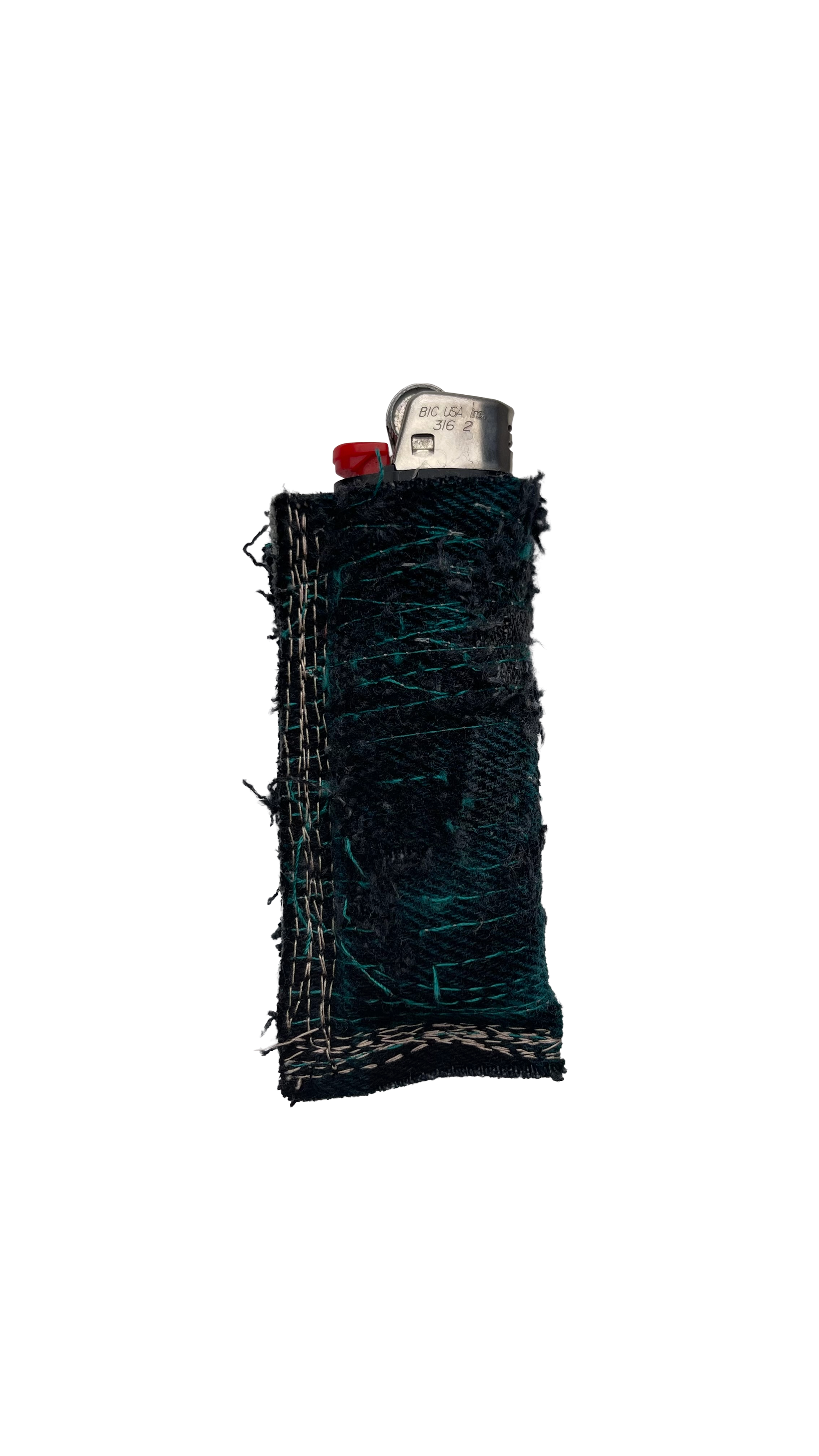 Boro Denim Lighter Case #3