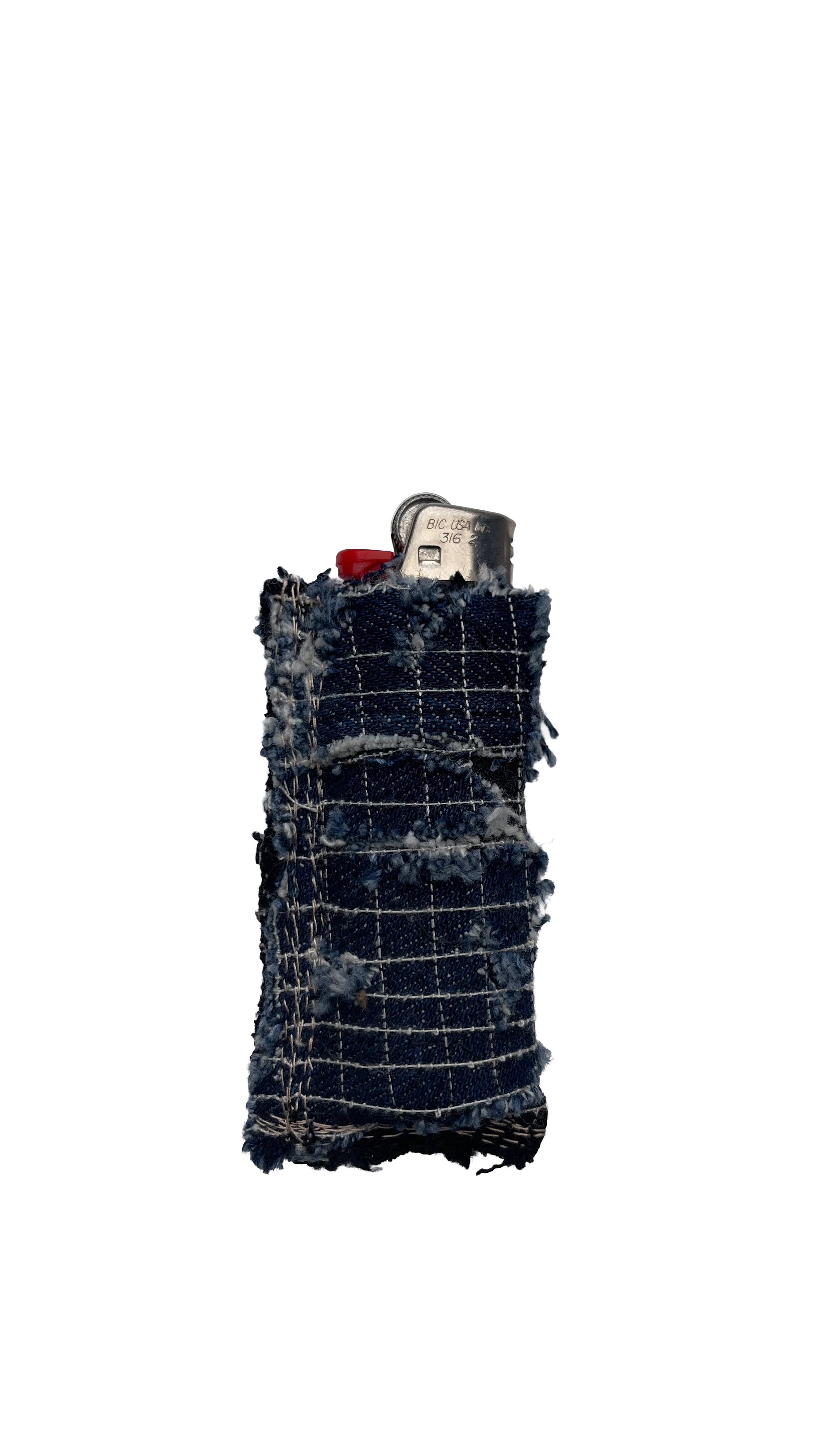 Boro Denim Lighter Case #12