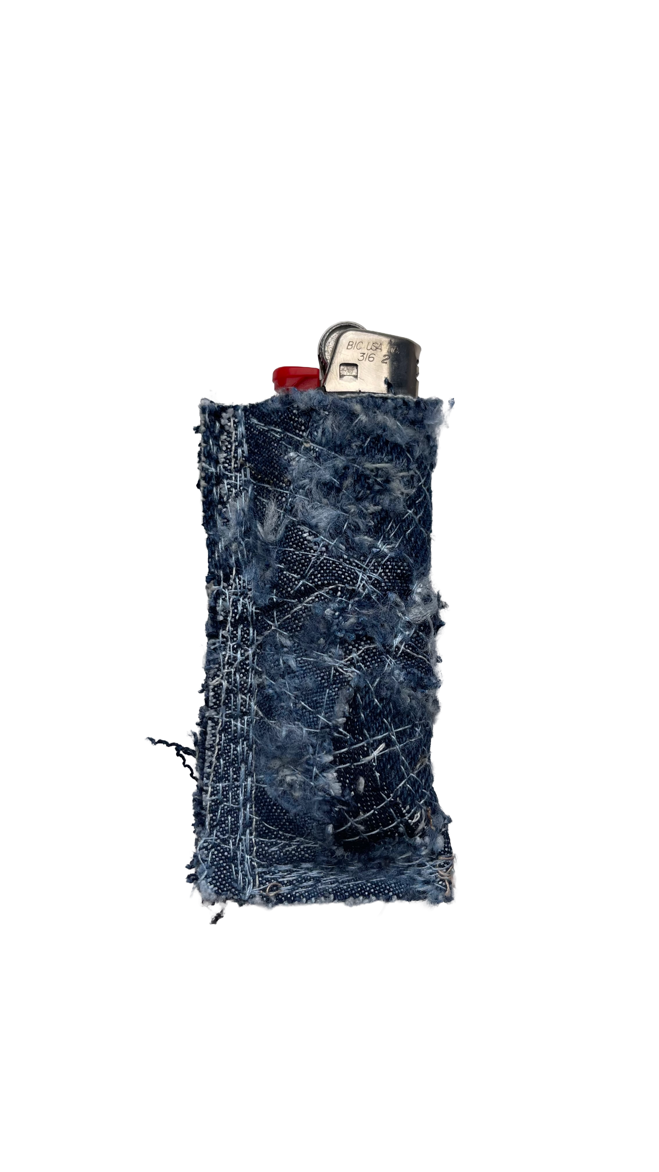 Boro Denim Lighter Case #15