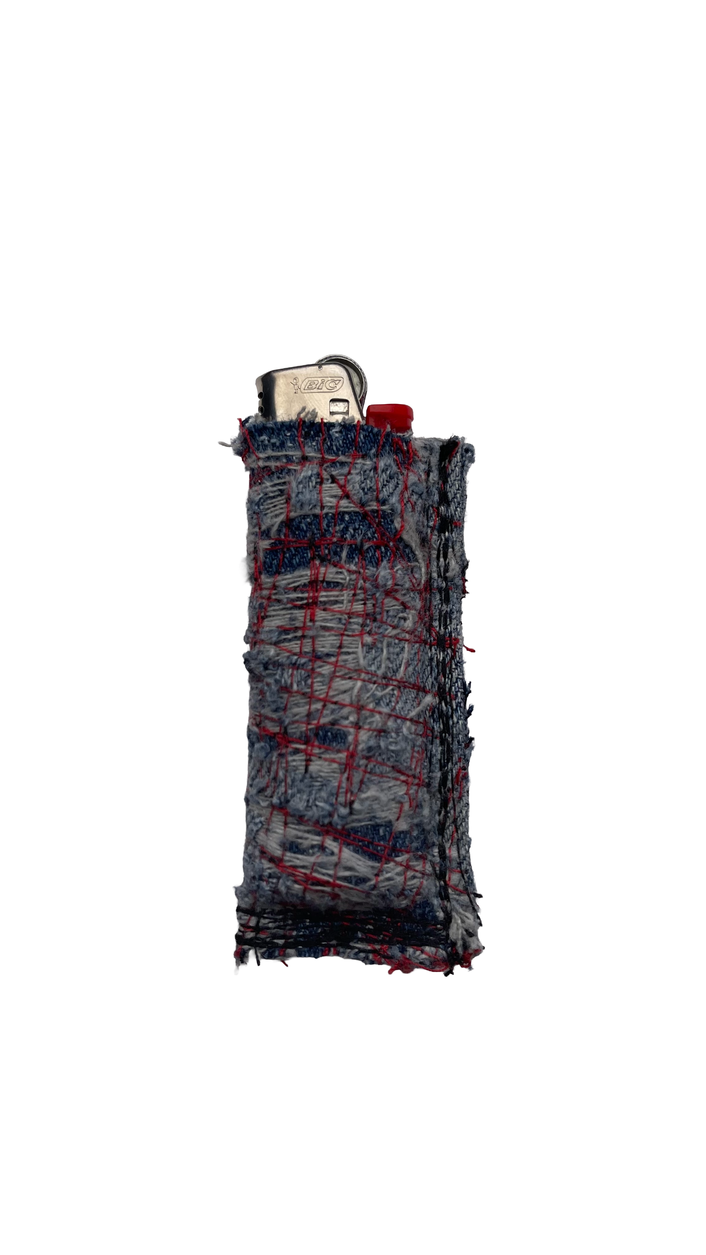 Boro Denim Lighter Case #8