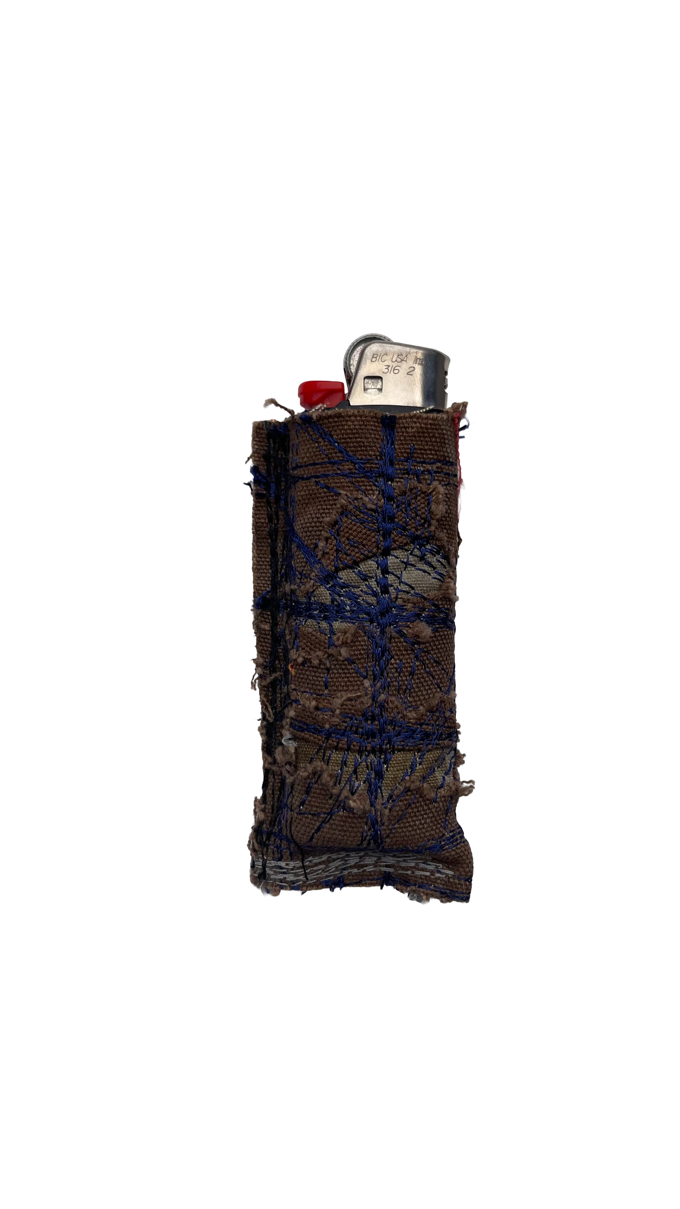Boro Denim Lighter Case #21