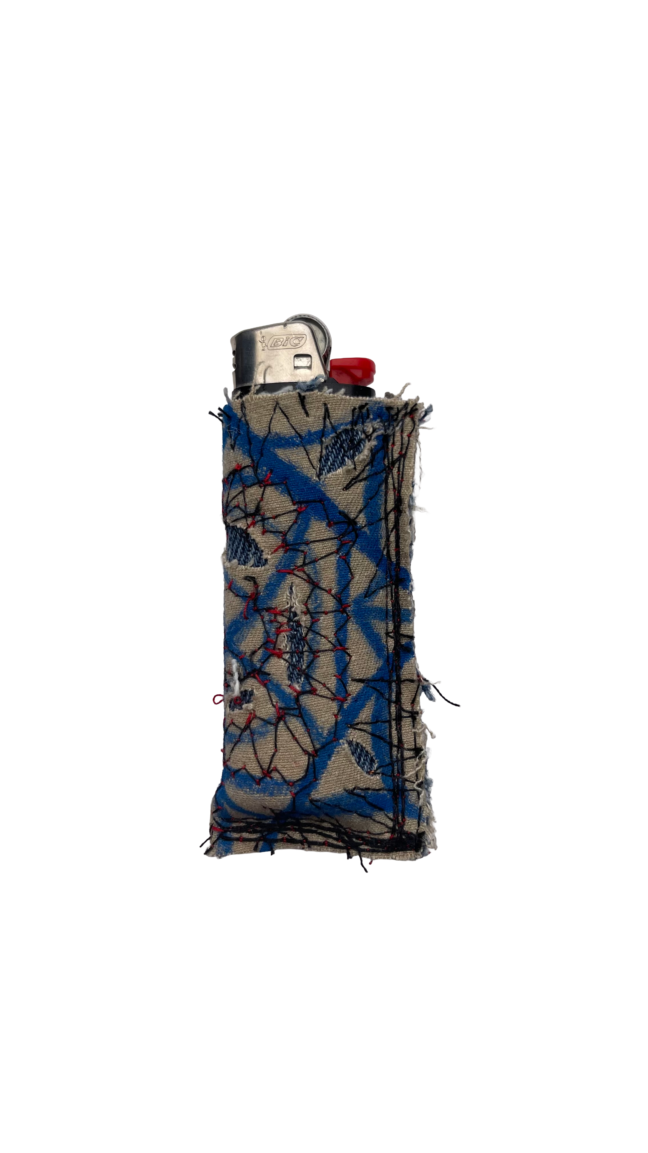 Boro Denim Lighter Case #5